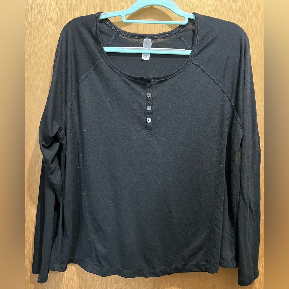 Long sleeve sleep shirt XL